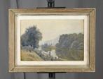 Maurice Gosselin-Parelle (1876 - 1931) - Brume sur la seine