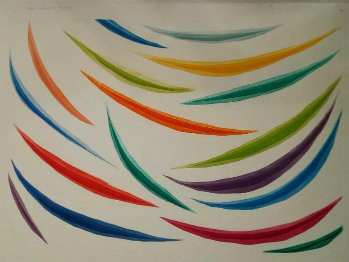 Piero Dorazio (1927-2005) - Elogio a Baudelaire, Antiek en Kunst, Antiek | Overige Antiek