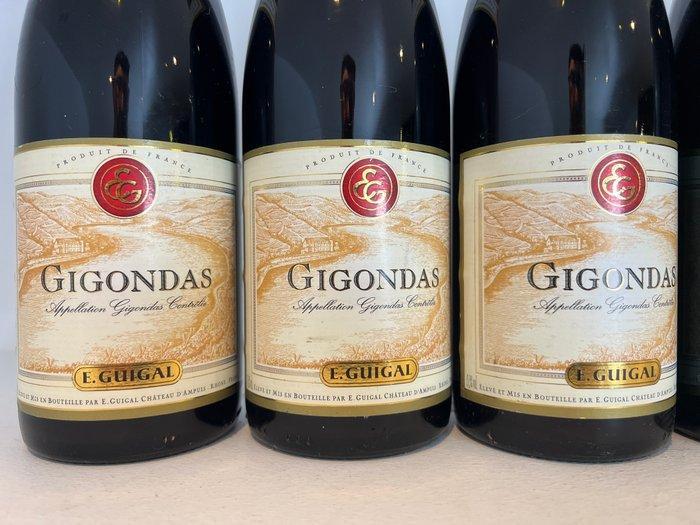 2000 E.Guigual - Gigondas - 6 Flessen (0.75 liter), Collections, Vins