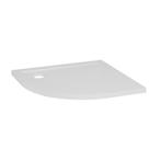 BWS Luxe Kwart Ronde Douchebak Inbouw SMC 90x90x4 cm Wit, Ophalen of Verzenden, Nieuw, Douche