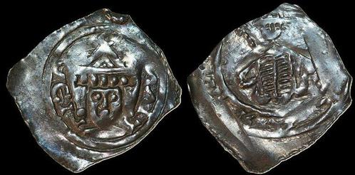 1202-1256 Kaernten St Veit Bernhard Ii Pfennig Nd Cna Cb 12, Postzegels en Munten, Munten | Europa | Niet-Euromunten, België, Verzenden