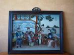 behind glass painting ca 1900 - XX - China  (Zonder