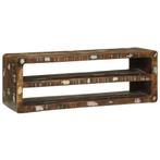 vidaXL TV-kast Multikleur 100 x 32 x 36 cm Massief, Huis en Inrichting, Woonaccessoires | Cd- en Dvd-rekken, Verzenden, Nieuw