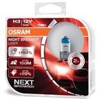 Osram H3 Night Breaker Laser +150% 64151NL Autolampen, Nieuw, Ophalen of Verzenden
