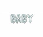 Geboorte Ballonnen Letter Set Baby 36cm, Verzenden