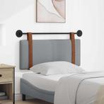 vidaXL Hangend hoofdbord Lichtgrijs Antiek PU, Huis en Inrichting, Slaapkamer | Bedden, Verzenden, Nieuw