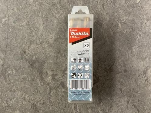 Veiling - 4x Makita metaalboor 5-pack D-43496 ø10.5x133 mm, Doe-het-zelf en Bouw, Gereedschap | Machine-onderdelen en Toebehoren