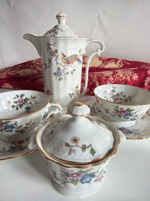 Bernardaud & Co. Limoges - Ontbijtservies (6) - Porselein, Antiquités & Art, Antiquités | Meubles | Tables