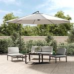 vidaXL Zweefparasol 3,5 m zandwit, Verzenden, Nieuw