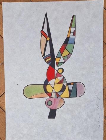 Emma Wildfang - Triptychon - Wile E. Coyote - Tribute beschikbaar voor biedingen