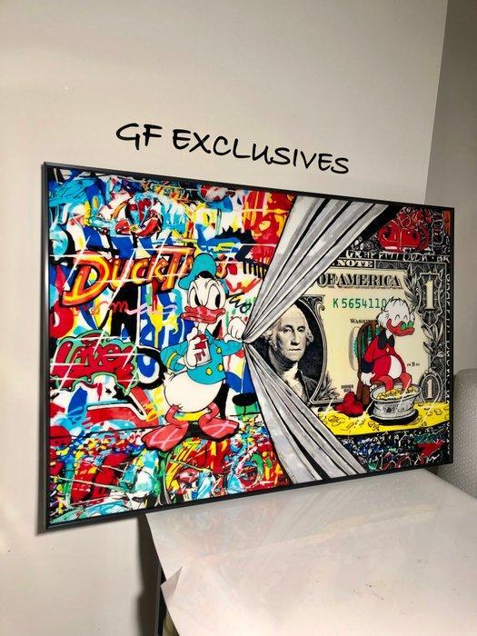GF Exclusives - Donald Duck x Scrooge McDuck Wall Art, Antiek en Kunst, Kunst | Designobjecten