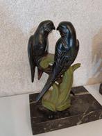 Boekensteunen (2) - Zinklegering, Marmer - Serre-livres Art