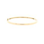 Gouden slavenarmband | Ø 61 mm (tijdloos sieraad), Ophalen of Verzenden, Gebruikt, Overige kleuren, Goud