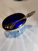 Bol (4) - Argent 800 - Deux salières/cuillères