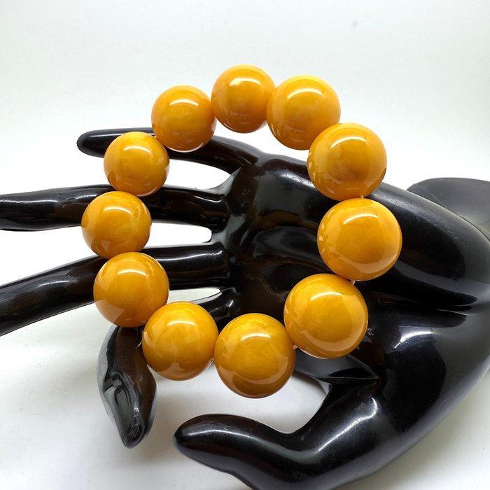 Armband met grote Baltische amber kralen 42,0 gram -, Verzamelen, Dierenverzamelingen