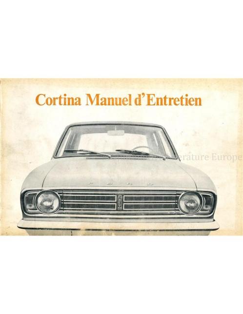 1970 FORD CORTINA INSTRUCTIEBOEKJE FRANS, Auto diversen, Handleidingen en Instructieboekjes