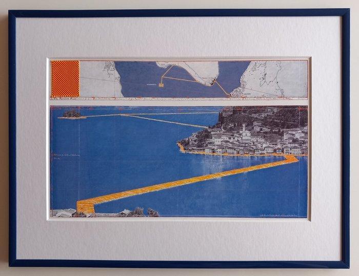 Christo & Jeanne-Claude (1935-2020) - The Floating Piers, Antiek en Kunst, Antiek | Overige Antiek