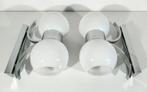 Lampe murale - Opaline - Paire de lampes murales ani 60/70, Antiquités & Art