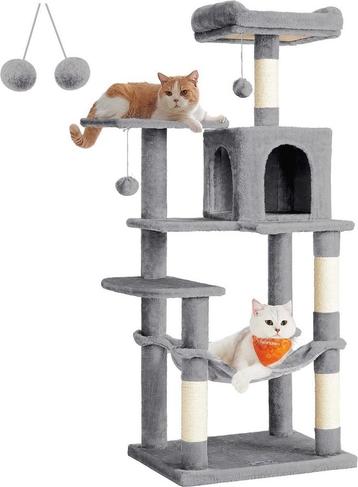 Krabpaal kat - kattenboom - met hangmat - 143 cm - 5 beschikbaar voor biedingen