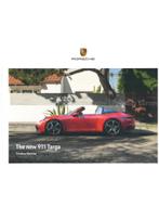 2021 PORSCHE 911 TARGA HARDCOVER BROCHURE ENGELS, Livres, Autos | Brochures & Magazines