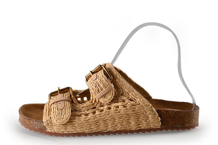 Bibi Lou Slippers in maat 38 Beige | 5% korting, Kleding | Dames, Schoenen, Beige, Gedragen, Slippers, Verzenden
