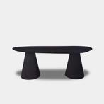 Tafel organisch eikenhout  Set Kegelpoot  270x120, Huis en Inrichting, Nieuw