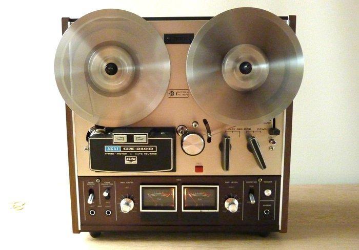 Akai - GX-210 D Reel-to-reel deck 18 cm, Audio, Tv en Foto, Radio's