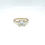 Ring - 14 karaat Geel goud - 2.17ct. tw. Diamant (Lab-grown), Handtassen en Accessoires, Ringen, Nieuw