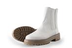 Vanharen Chelsea boots in maat 40 Wit | 5% extra korting, Kleding | Dames, Schoenen, Verzenden, Wit, Overige typen, Vanharen
