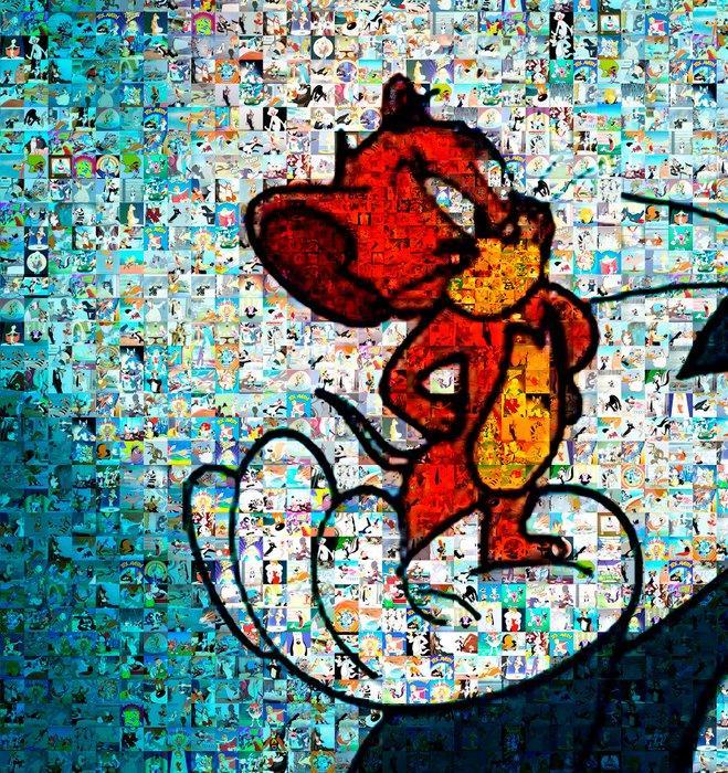 David Law (1967) - Crypto Tom & Jerry, Antiek en Kunst, Kunst | Designobjecten