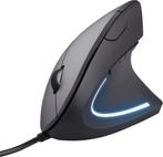 Ergonomische Muis - Bedraad - Zwart Trust Verto, Computers en Software, Muizen, Verzenden, Nieuw