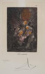 Salvador Dali (1904-1989) - Caprices de Goya : Gloutonnerie, Antiquités & Art