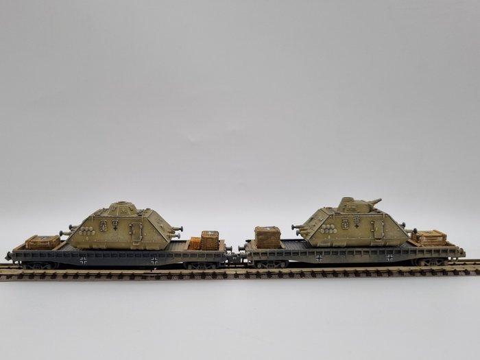 Arnold, Fleischmann N - Modeltrein (2) - Wehrmacht -, Hobby & Loisirs créatifs, Trains miniatures | Échelle N