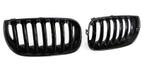 Nieren Glansend Zwart Grill Set BMW X3 E83 B2314, Nieuw, Voor, BMW