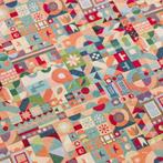 BA153 - Hoogwaardige Gobelin-stof – Geometrisch patroon