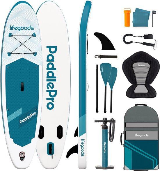 2dekans | LifeGoods SUP Board Allround Compact - Met Zitje -, Sports nautiques & Bateaux, Planche à pagaie, Enlèvement ou Envoi