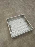 Zarges aluminium stapelbak 61x61x14 gebruikt, Zakelijke goederen, Ophalen of Verzenden