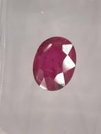 Certified Natural Ruby - 1.75 ct - Tanzania - Oval shaped -, Bijoux, Sacs & Beauté, Verzenden