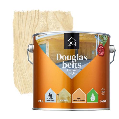 Lacq Douglas Beits Natural 2.5L, Doe-het-zelf en Bouw, Verf, Beits en Lak, Nieuw, Verzenden