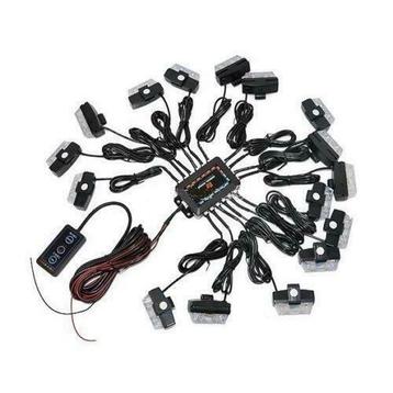 ORANJE 16 X 2 LED Flash zwaailicht 12V - zwaailicht, Autos : Pièces & Accessoires, Verzenden