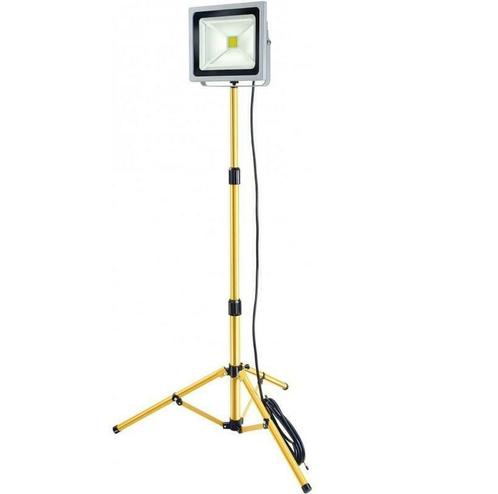 Brennenstuhl 50W LED bouwlamp op statief, Tuin en Terras, Buitenverlichting, Verzenden