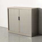 Lensvelt roldeurkast, antraciet, 105 x 120 cm, incl. 2 le..., Ophalen of Verzenden, Gebruikt