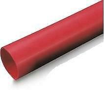 Krimpkous 12 mm 2x50cm rood en 2x50cm zwart