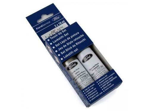 ORIGINEEL Ford Verf Pennenset BEIGE SAHARA + Blanke lak 18ml, Auto diversen, Autogereedschap, Ophalen of Verzenden