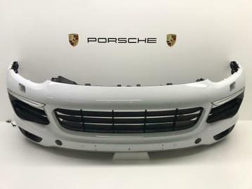 Porsche Cayenne (958 II) Originele voorbumper met inox plaat