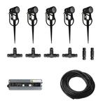 5x LED grond spot - 12V - 3 watt - complete set, Telecommunicatie, Zenders en Ontvangers, Verzenden, Nieuw