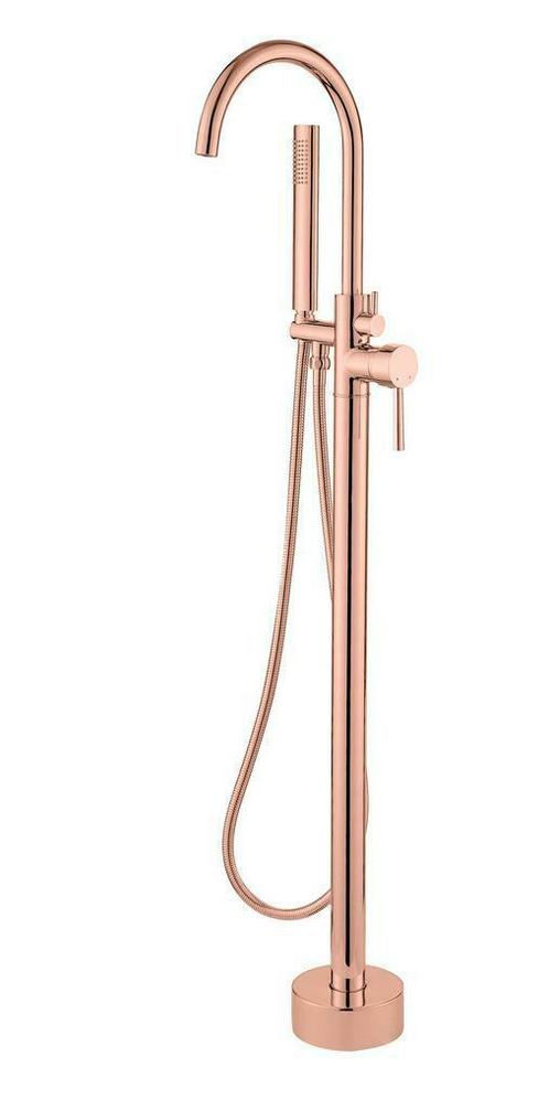 Lyon vrijstaande badkraan H=112 cm rosé-mat-goud, Bricolage & Construction, Sanitaire, Enlèvement ou Envoi