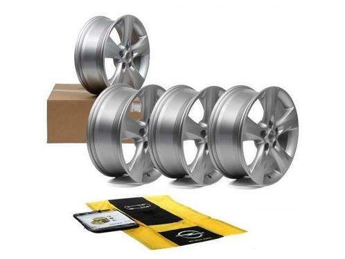 4x ORIGINELE GM Opel velg Lichtmetalen velg 5 gaats 7Jx17 ET, Auto-onderdelen, Banden en Velgen, Ophalen of Verzenden