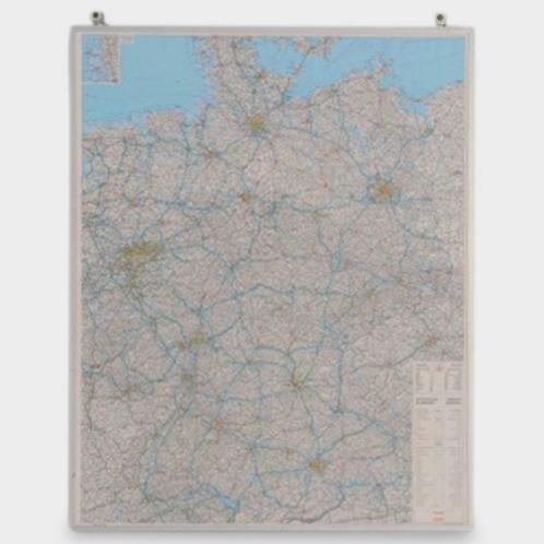 Ximple landkaart Duitsland, 102 x 127 cm, Zakelijke goederen, Kantoor en Winkelinrichting | Kantoorartikelen, Gebruikt, Ophalen of Verzenden