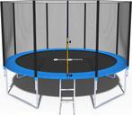 Trampoline 404 cm met veiligheidsnet en ladder - tot 150 kg, Ophalen of Verzenden, Nieuw